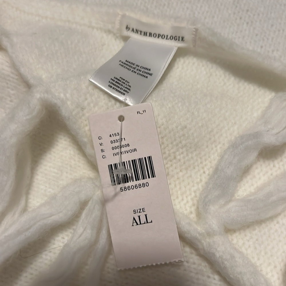 Anthropologie Fringe Scarf  Wrap - Picture 4 of 6